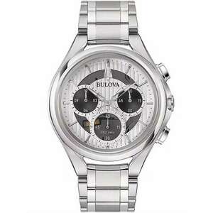 Bulova 96A301 Mens Watch Chronograph 45mm 3ATM kép