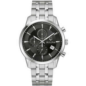 Bulova 96B412 Sutton Chronograph Mens Watch 41mm 3ATM kép