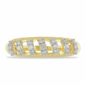 Arany Gyűrű Fehér Gyémánttal, Y52919/57 kép