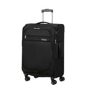 American Tourister Deep Dive Spinner bővíthető puhafedeles közepes méretű Bőrönd 67cm - Többféle színben kép