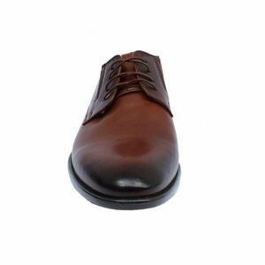 Lavaggio férfi elegáns bőr félcipő 1925-B3 barna 05626 kép
