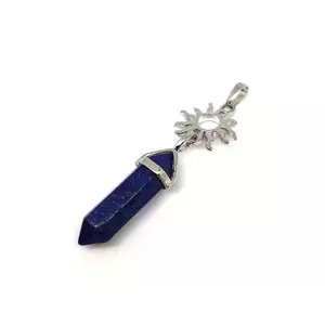 Vogel medál fém nap Lapis lazuli 8x35mm kép