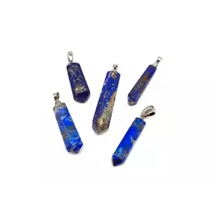 Csúcs medál Lapis lazuli 2, 5-5cm kép