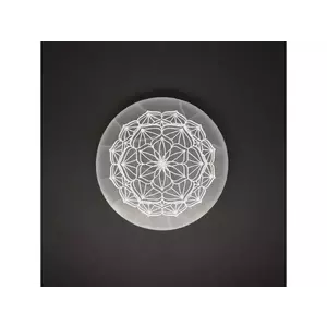 Szelenit korong mandala 10cm kép