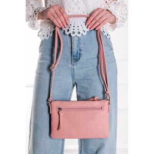 Világos rózsaszín crossbody táska Alessia 30441 kép