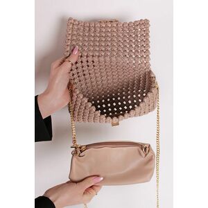 Bézs crossbody táska 184305 kép