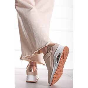 Bézs alacsony szárú tornacipő Uno - Shimmer Away kép