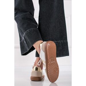 Bézs-fehér alacsony szárú tornacipő Kiana kép