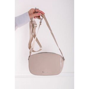 Bézs lakkozott crossbody táska Aileen 32841 kép