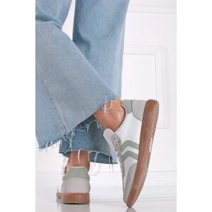 Menta-fehér alacsony szárú tornacipő Kiana kép