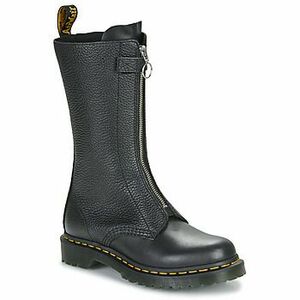 Városi csizmák Dr. Martens 1B99 Front Zip Black Wanama Black Milled Nappa kép