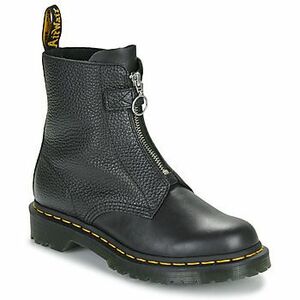 Csizmák Dr. Martens 1460 Pascal Frnt Zip Black Wanama Black Milled Nappa kép