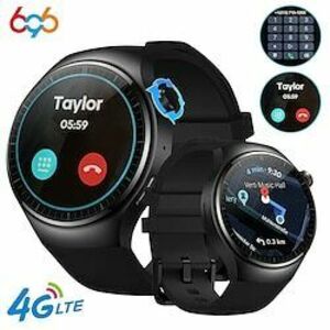 696 ThorUltra4 Okos óra 1.43 hüvelyk Okosóra telefon Bluetooth Lépésszámláló Hívás emlékeztető Szívritmus monitorizálás Kompatibilis valamivel Android iOS Férfi GPS Kéz nélküli hívások Fényképezőgép Lightinthebox kép