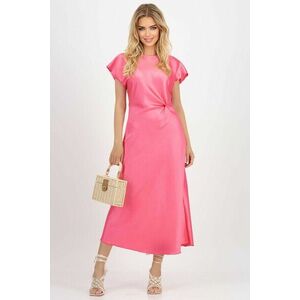 Pink szatén harang ruha kép