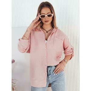 Női muszlin ing MIDIA rózsaszín kép