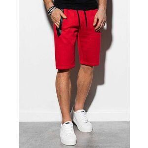 Ombre Clothing Stílusos piros bermuda W239 kép