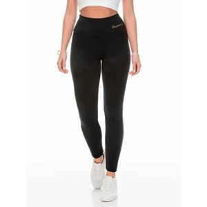 Inny Női fekete velúr leggings PLR245 kép