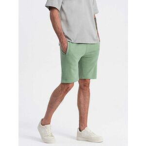 Ombre Clothing Zöld melegítő bermuda V3 SRSK-0139 kép