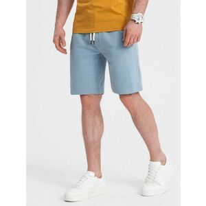 Ombre Clothing Halvány kék melegítő bermuda V7 SRSK-0139 kép