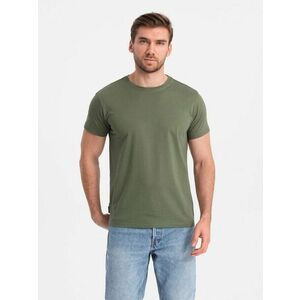 Ombre Clothing Khaki pamut póló V6 TSBS-0146 kép