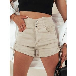 Dstreet Érdekes női bézs rövidnadrág Style Shorts kép