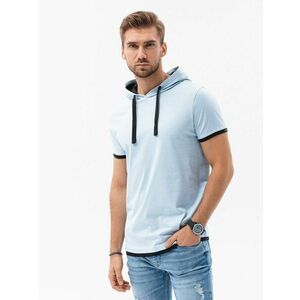 Ombre Clothing Halvány kék kapucnis póló V7 TSCT-22SS-001 kép