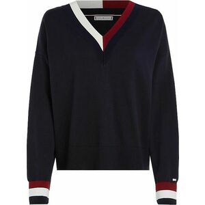 Tommy Hilfiger Tommy Hilfiger Női pulóver Relaxed Fit WW0WW39006DW5 M kép