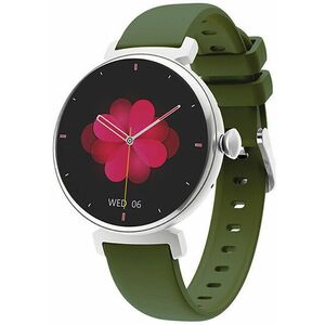 Wotchi Wotchi AMOLED Smartwatch DM70 – Silver – Green kép