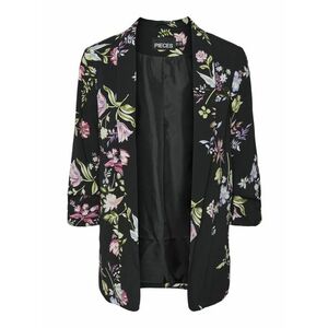 Pieces Pieces Női blézer PCBOSELLA Regular Fit 17126850 Black/Flower M kép