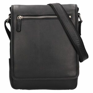 Lagen Lagen Férfi bőr crossbody táska LG-655 BLK kép