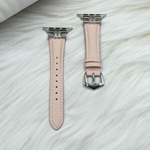 4wrist 4wrist Bőr óraszíj Apple Watch-hoz 38/40/41 mm - Pink kép