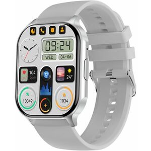 Wotchi Wotchi AMOLED Smartwatch W26HK – Silver - Grey kép