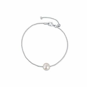 JwL Luxury Pearls JwL Luxury Pearls Acél karkötő valódi gyönggyel JL0712 kép