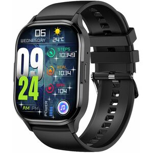 Wotchi Wotchi AMOLED Smartwatch W21HK – Black - Black kép