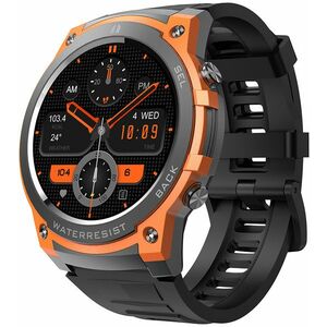 Wotchi Wotchi AMOLED Smartwatch DM55 – Orange - Black kép