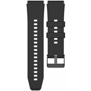 4wrist 4wrist Szilikon szíj fekete csattal 20 mm - Black kép