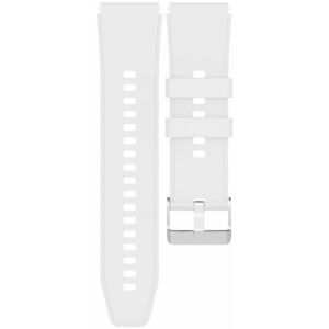 4wrist 4wrist Szilikon szíj ezüst csattal 22 mm - White kép