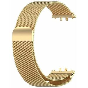 4wrist 4wrist Szíj Samsung Fit 3-hoz - Milanese Loop Gold kép