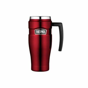 Thermos Thermos Style Vízálló termosz bögre fogantyúval - piros 470 ml kép