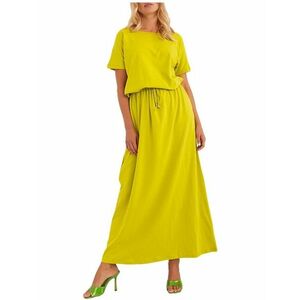 Lime maxi ruha kép