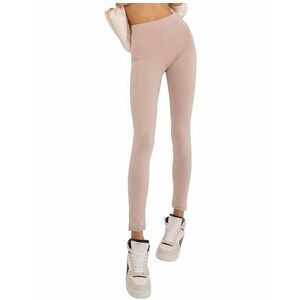 Bézs színű sport leggings kép