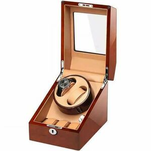 Óratartó doboz iUni Watch Winder 2 + 3 tárolóhely, Arany-Krém kép