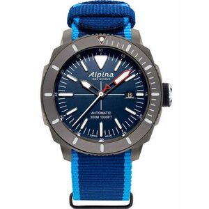 Alpina AL-525LNNG4TV6-CW Seastrong Diver Automatic Mens Watch 46mm kép