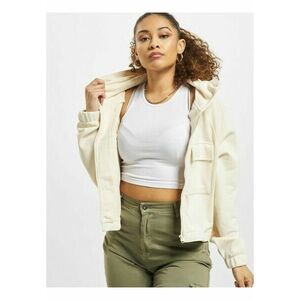 DEF Zip Hoddie Jean beige kép