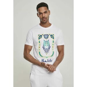 Mr. Tee Habibi Owl Tee white kép