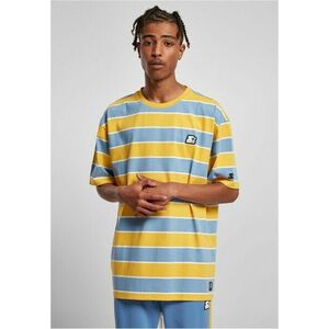 Starter Block Stripes Tee hrznblu/clifrniyllw/whte kép