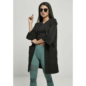 Urban Classics Ladies Oversized Terry Cardigan black kép