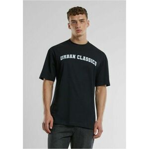 Urban Classics UC College Logo Tall Tee black kép