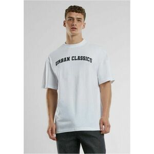 Urban Classics UC College Logo Tall Tee white kép