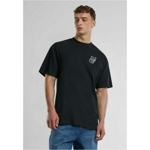 Urban Classics UC Shiny Logo Tall Tee black kép